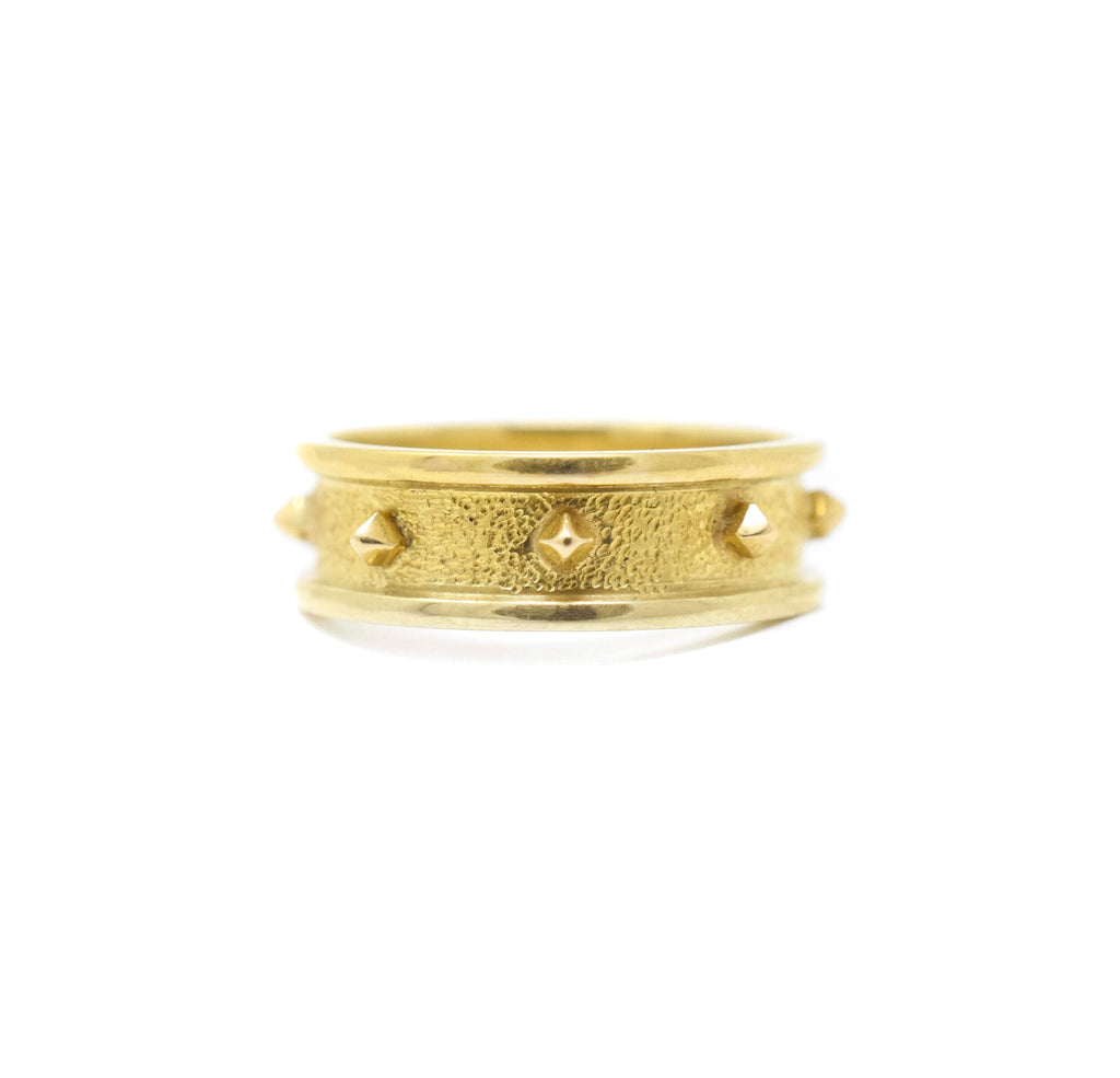 Pitfall Ring 14k Yellow Gold